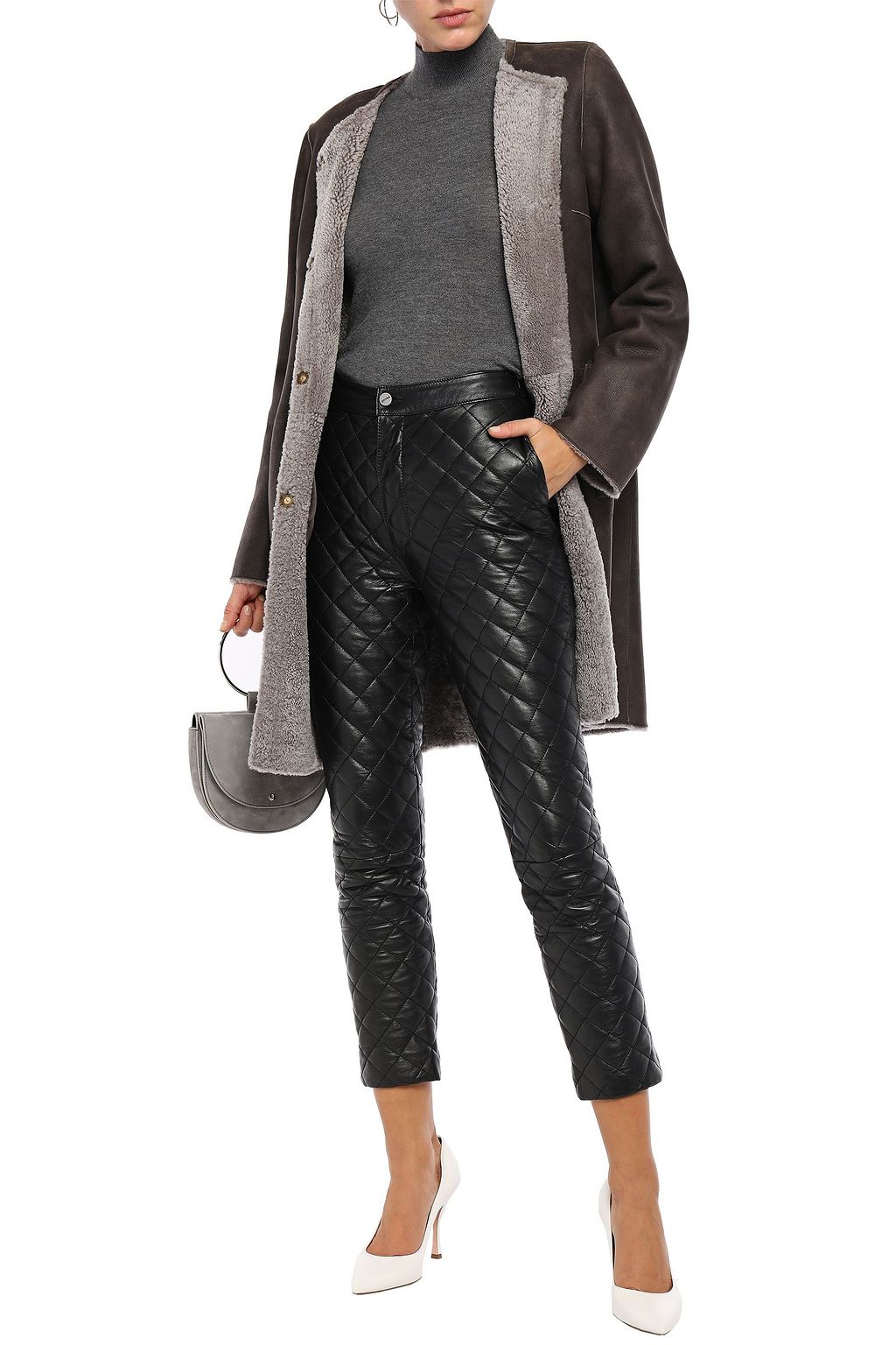 YVES SALOMON Reversible shearling coat