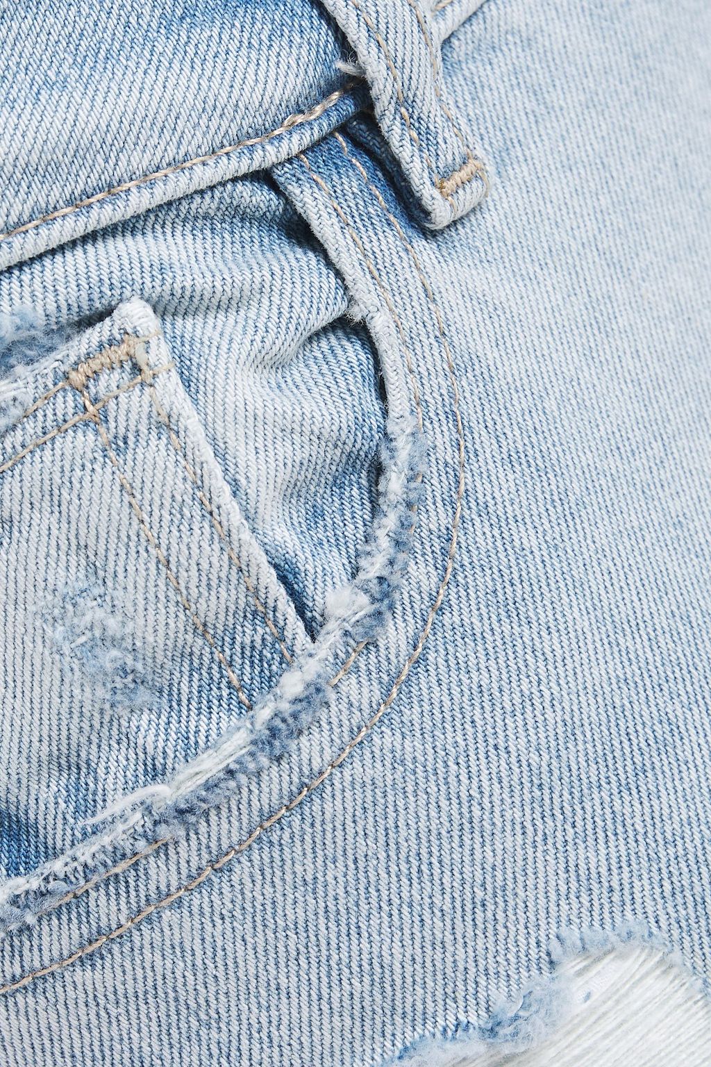 DL1961 Distressed mid-rise slim-leg jeans