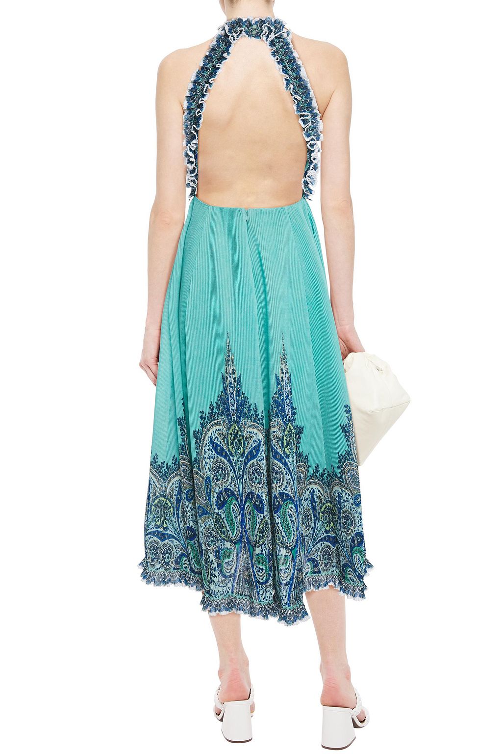 zimmermann turquoise dress