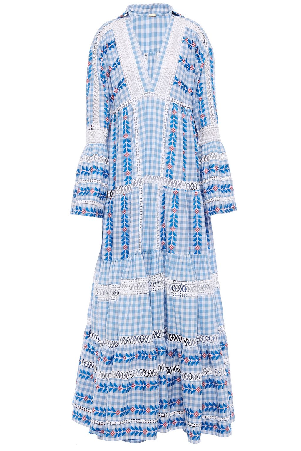 cotton gauze maxi dress