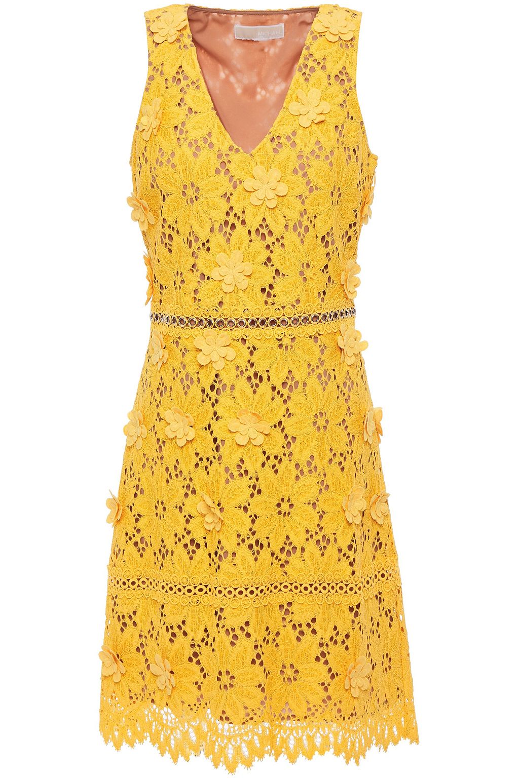 michael kors yellow dress