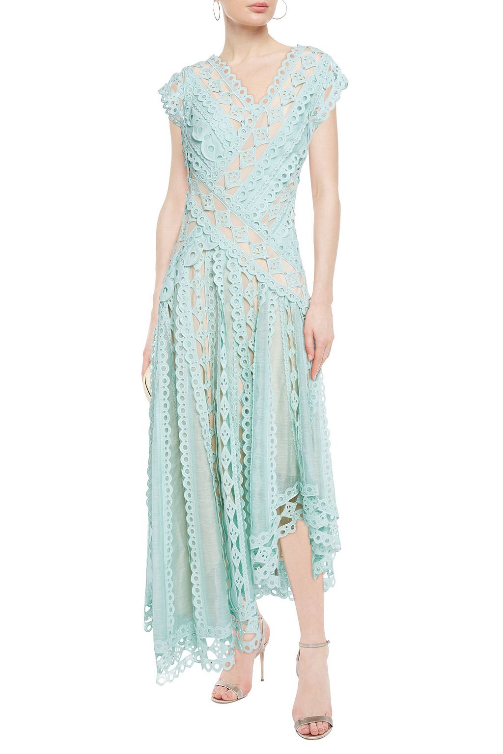 zimmermann moncur studded mini dress