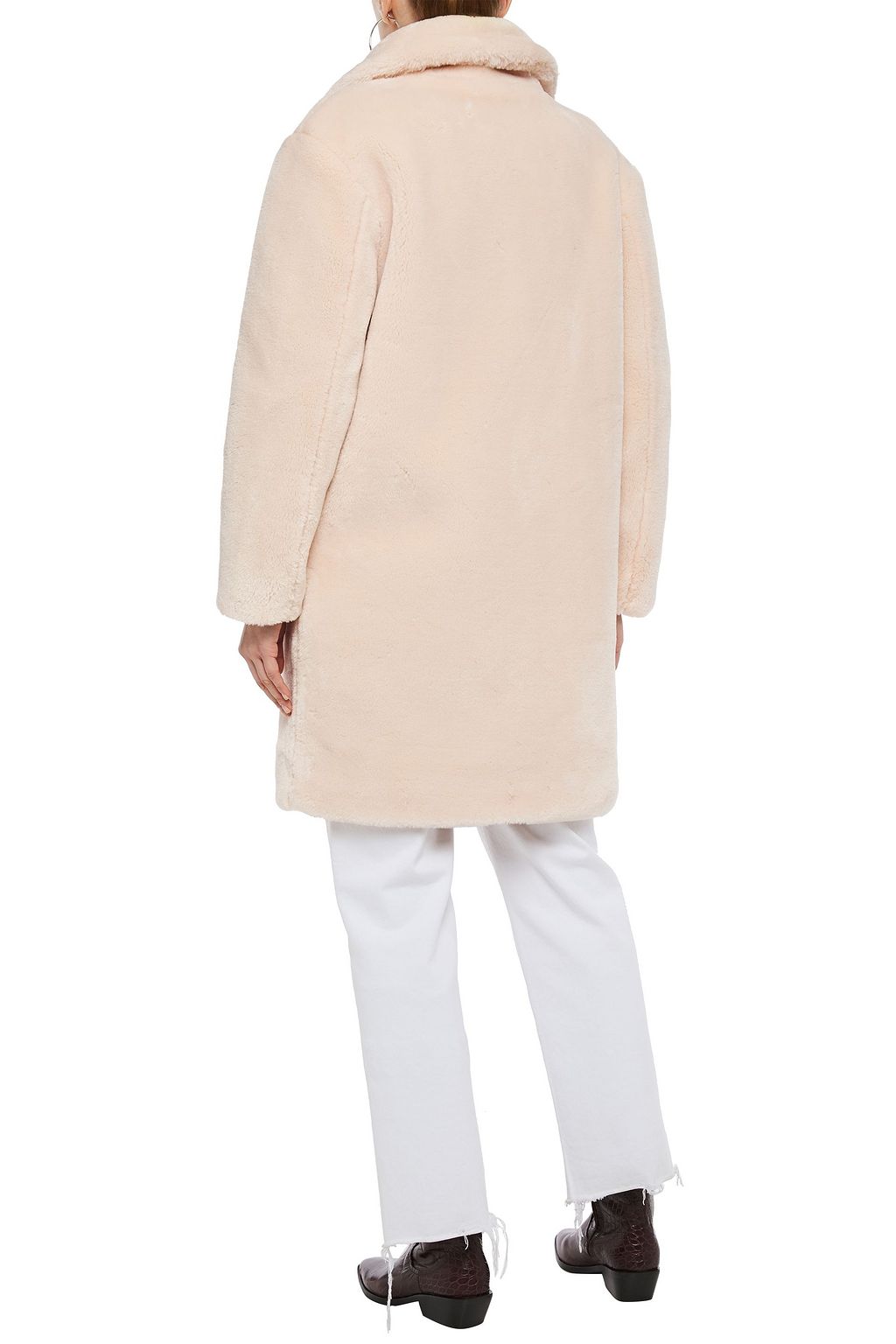 BA&SH Faux fur coat