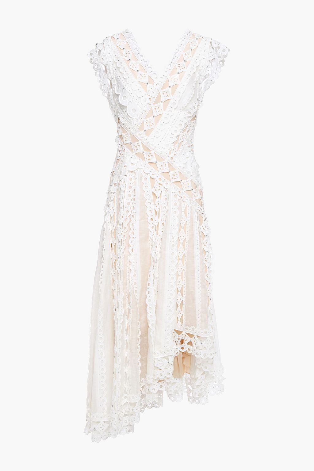 zimmermann moncur studded mini dress