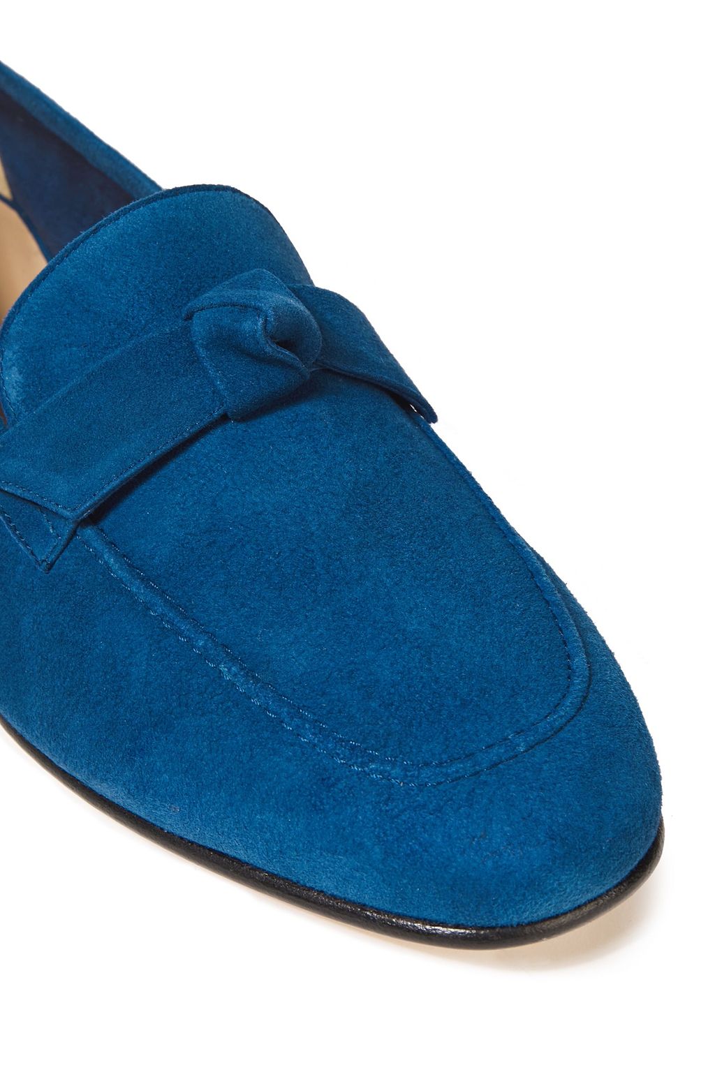 ALEXANDRE BIRMAN Knotted suede loafers