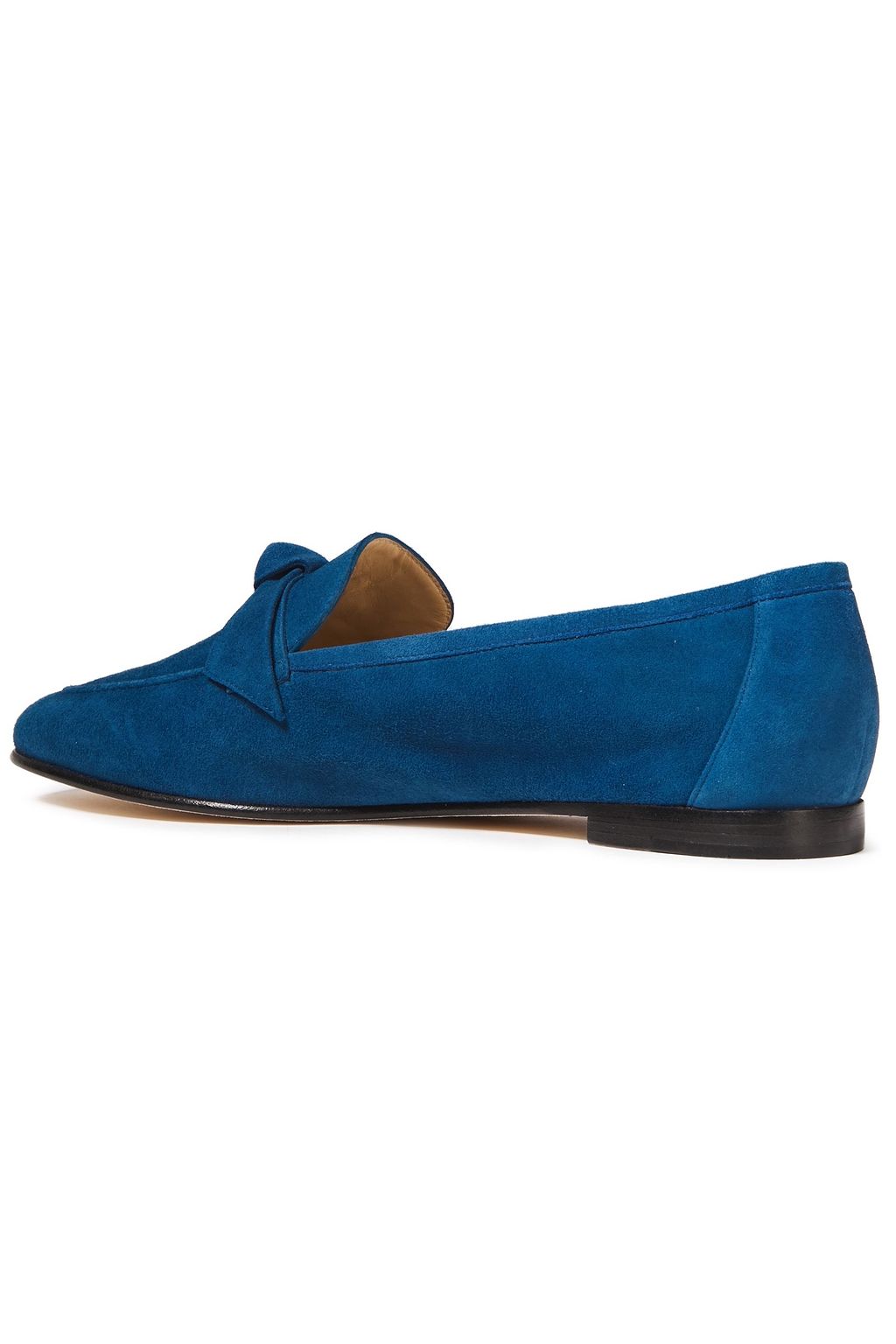 ALEXANDRE BIRMAN Knotted suede loafers