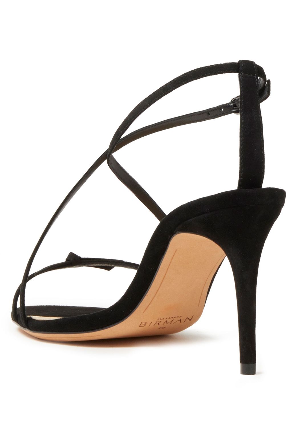 ALEXANDRE BIRMAN Anastassia 75 knotted suede sandals