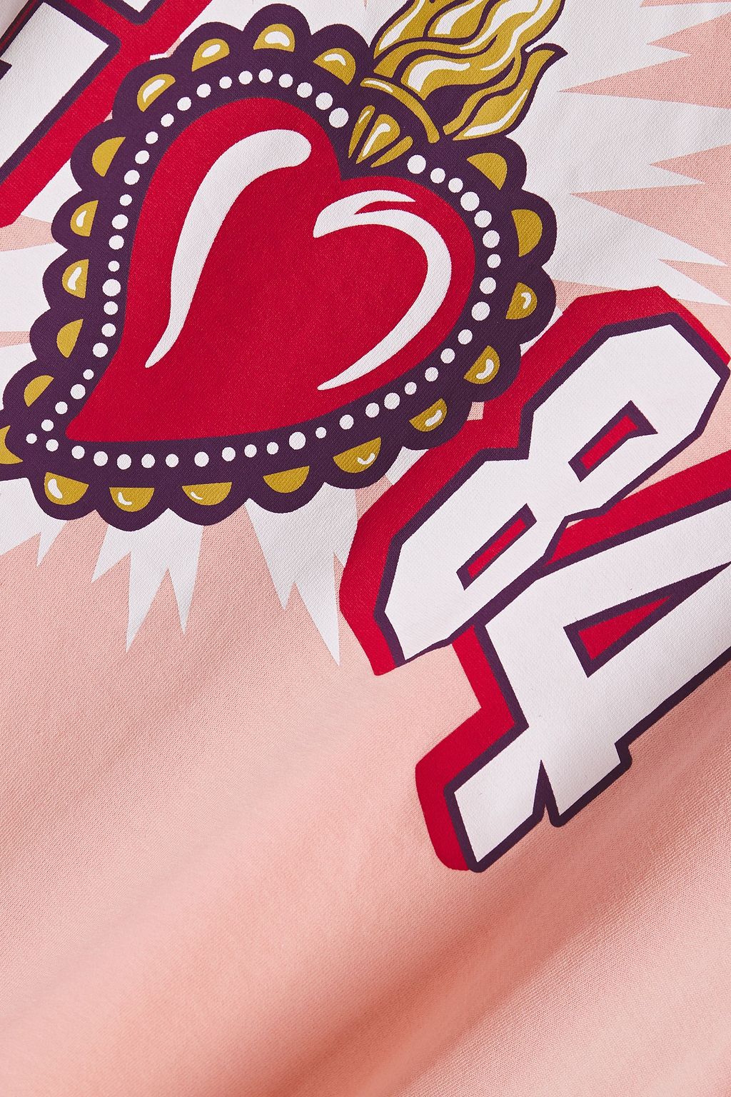 DOLCE&GABBANA تيشيرت من الجيرسي القطني المطبع برسومات