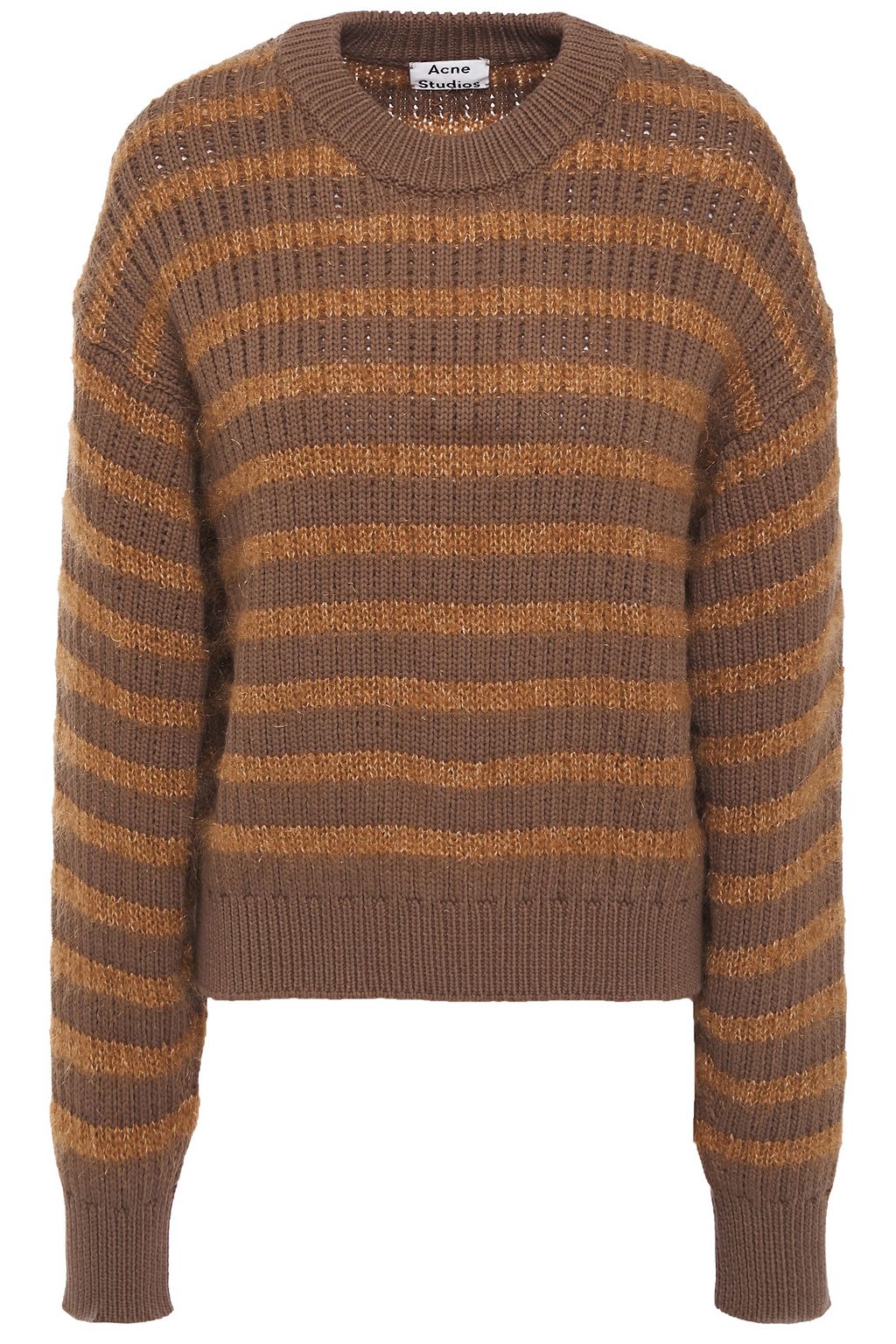 ribbed knit sweater