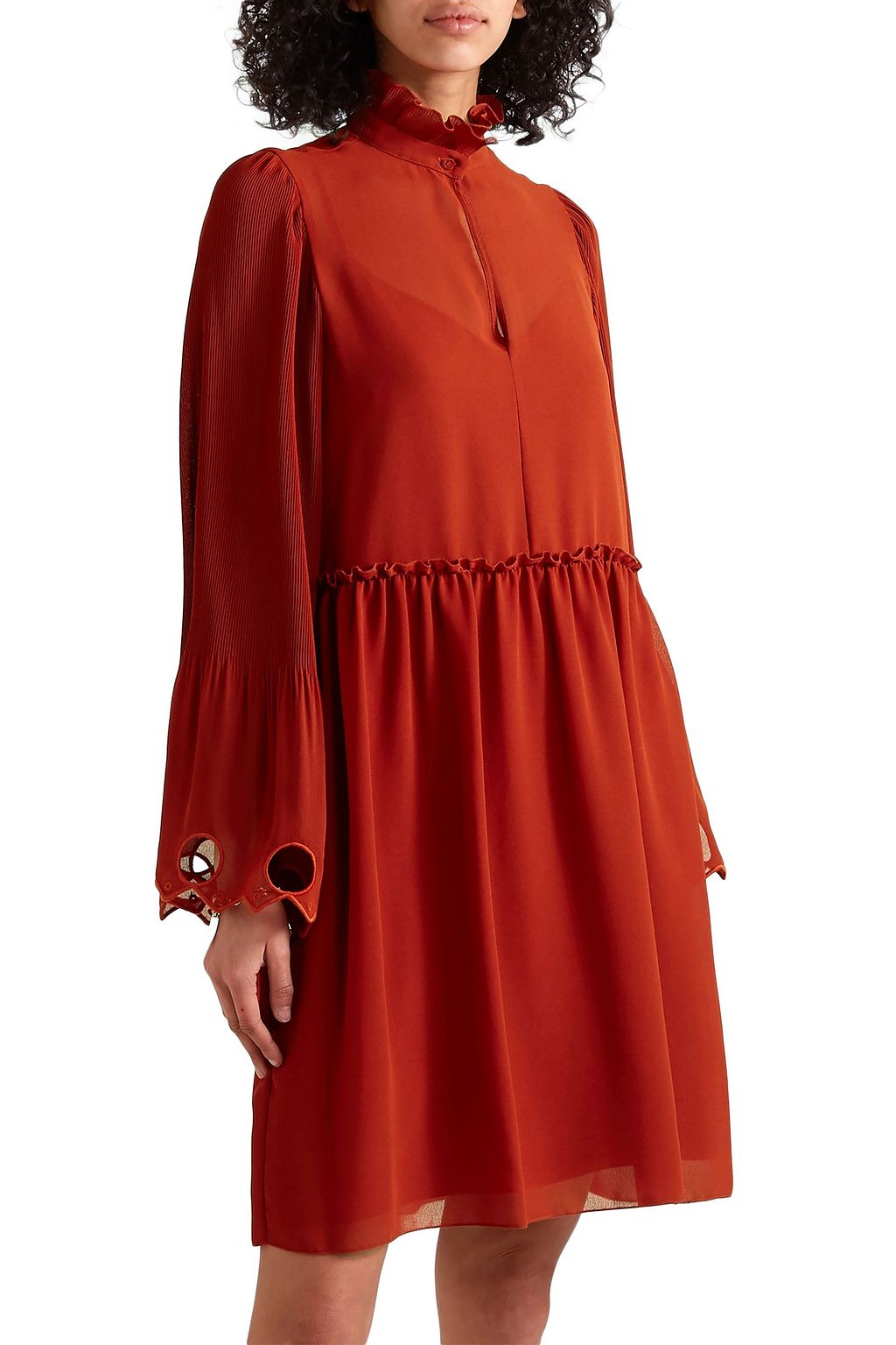 see by chloe georgette dress