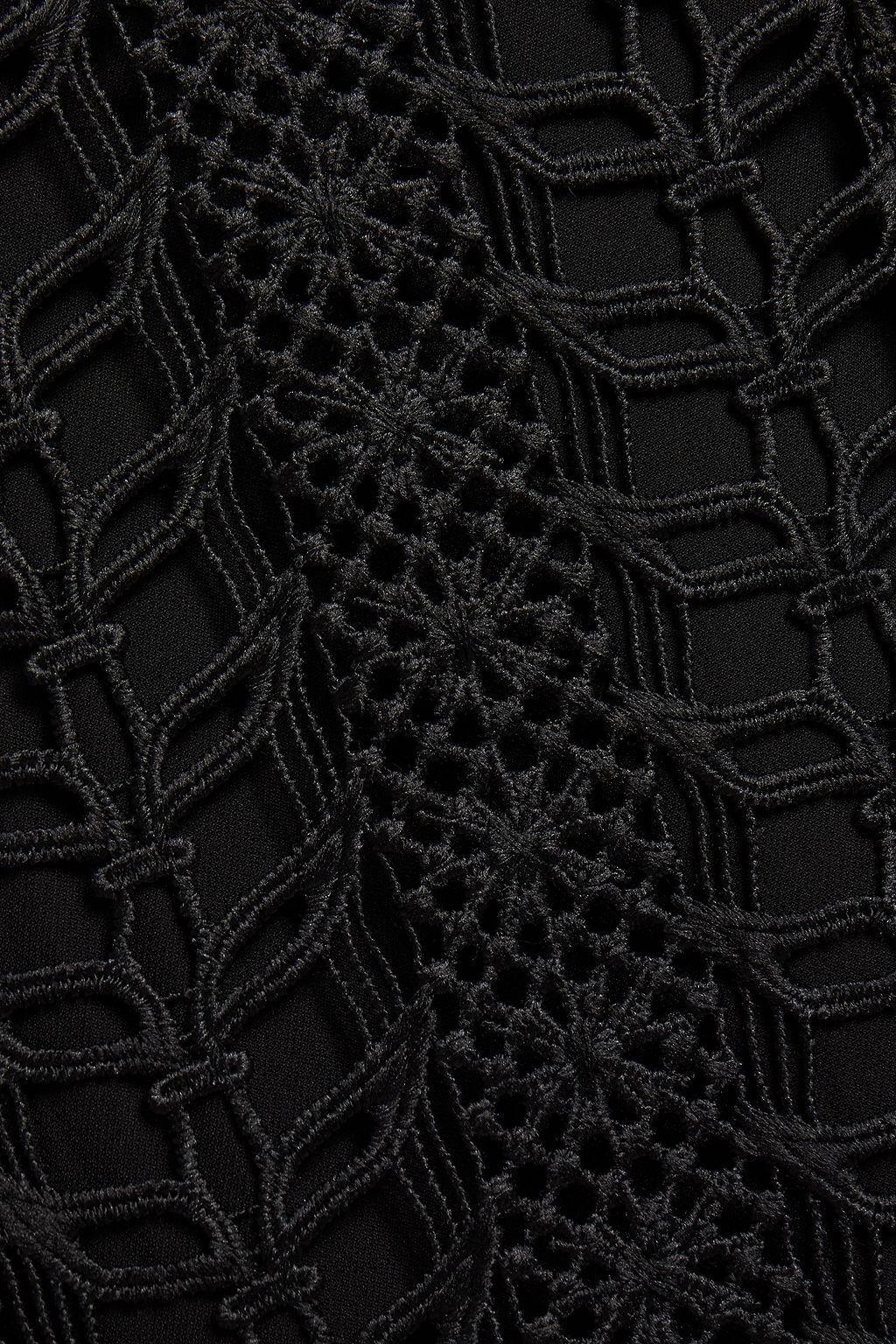 TEMPERLEY LONDON Sunbird guipure lace mini dress