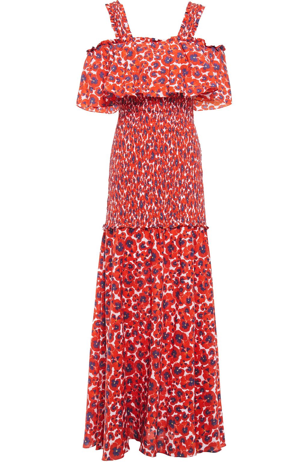 cotton gauze maxi dress