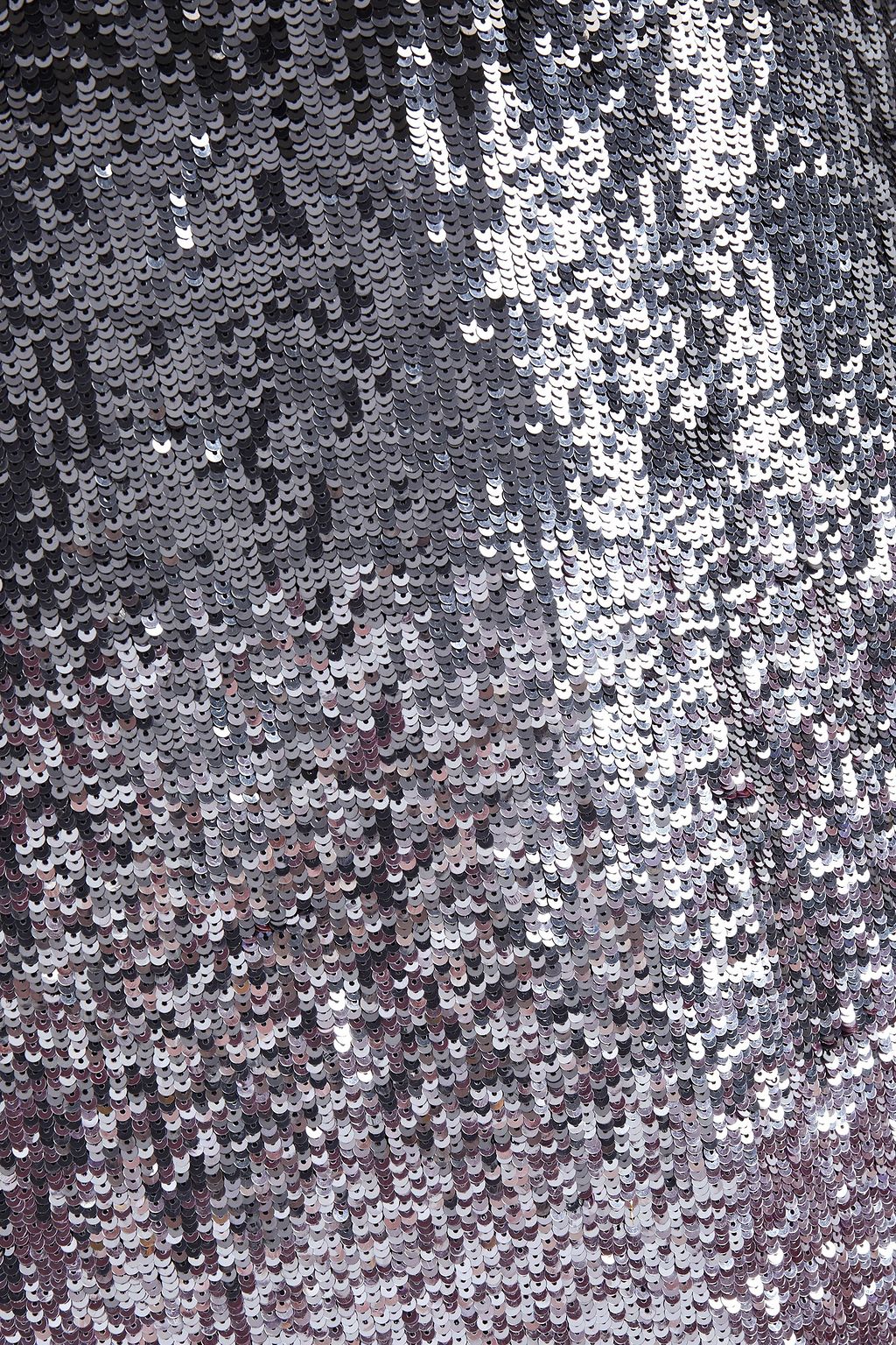 TEMPERLEY LONDON Opia open-back dégradé sequined stretch-crepe midi dress