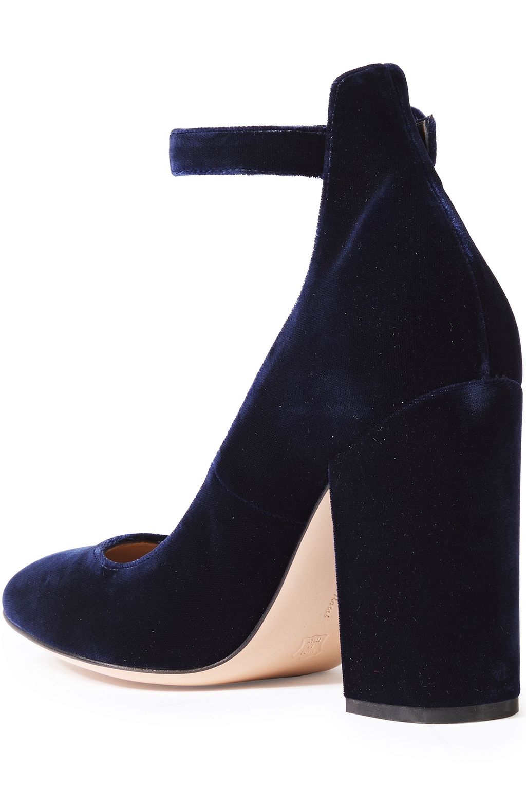 GIANVITO ROSSI Greta velvet pumps