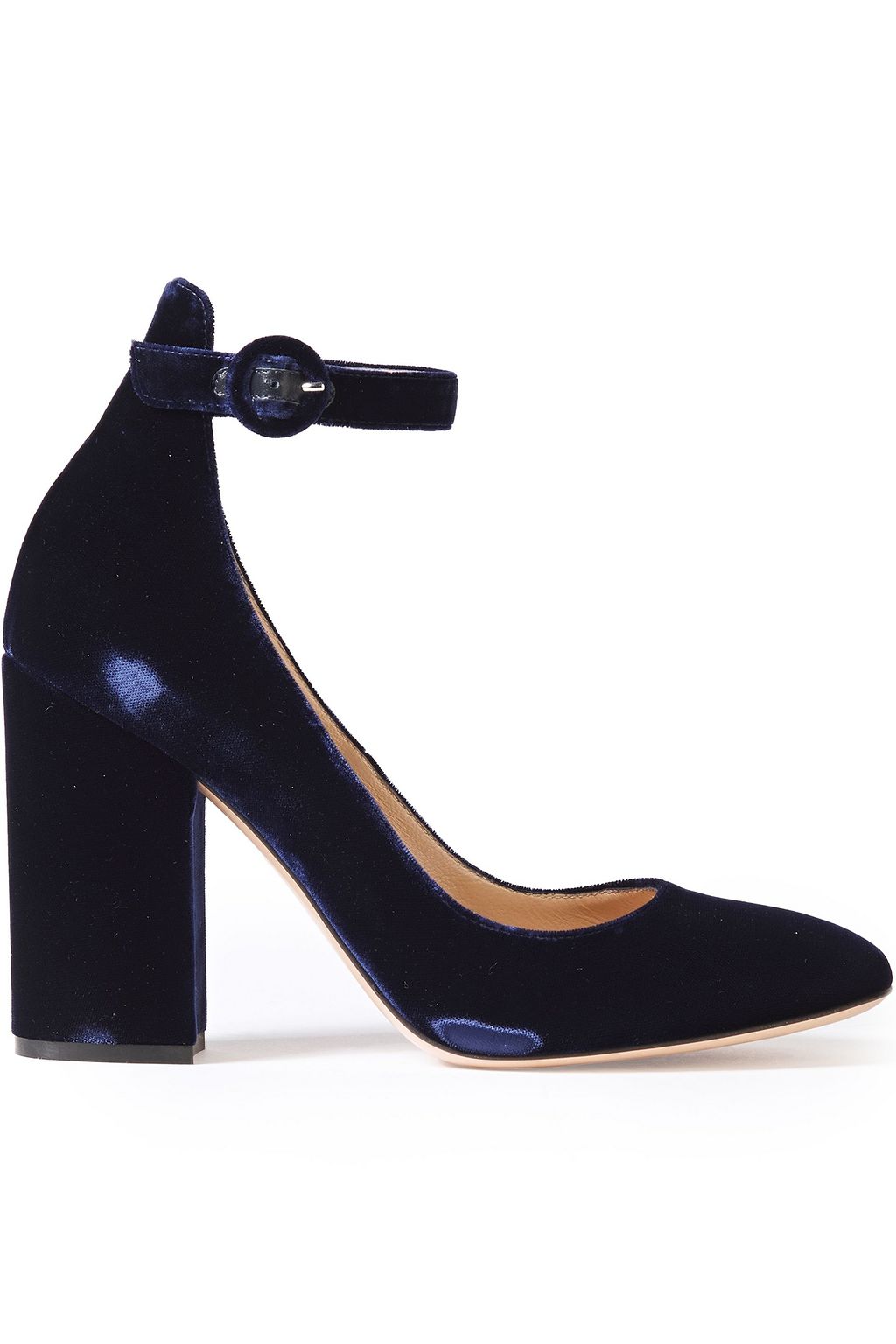 GIANVITO ROSSI Greta velvet pumps | THE OUTNET