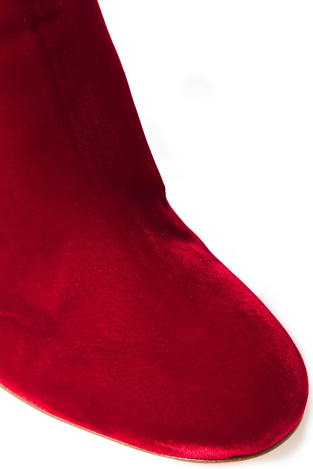 GIANVITO ROSSI Shelly 85 velvet ankle boots