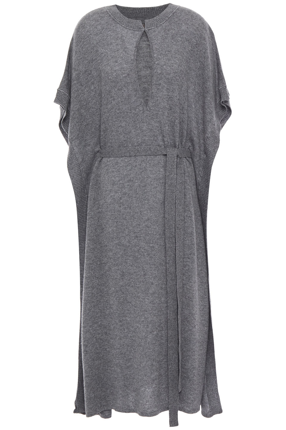 LE KASHA Goa belted cashmere midi dress