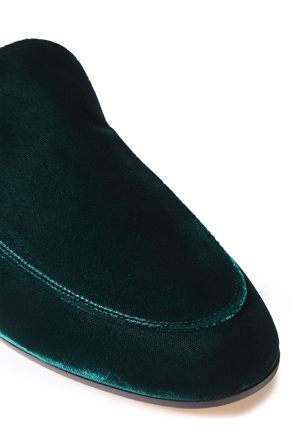 GIANVITO ROSSI Palau velvet mules