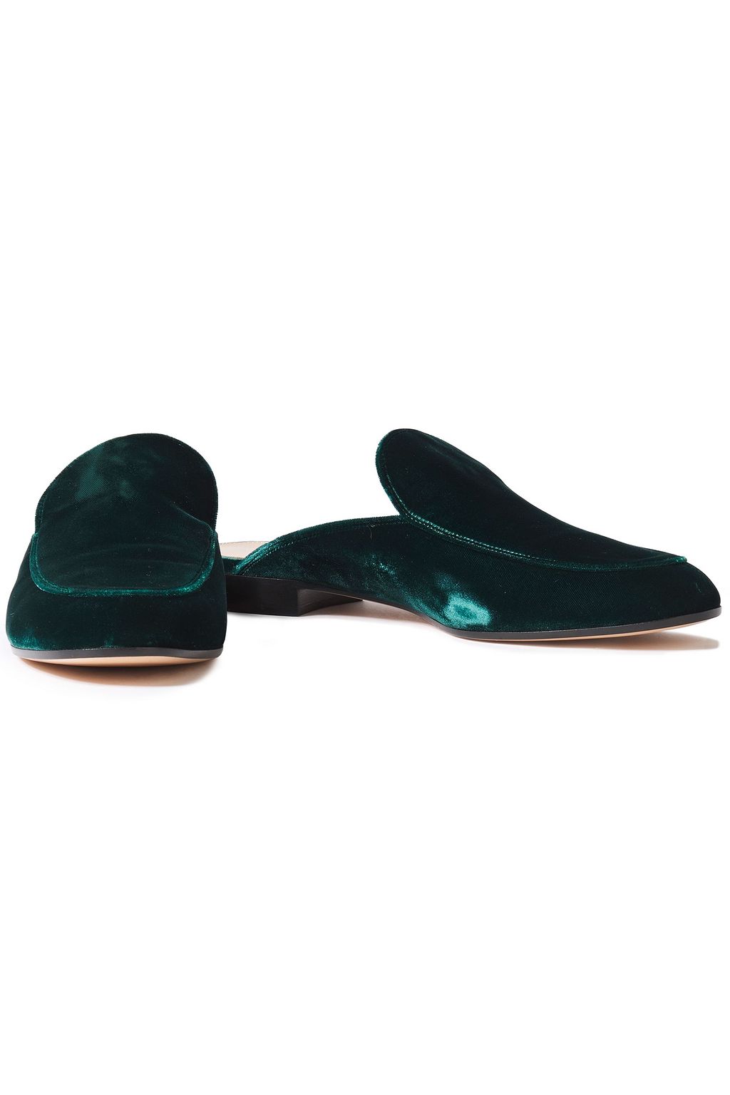 GIANVITO ROSSI Palau velvet mules