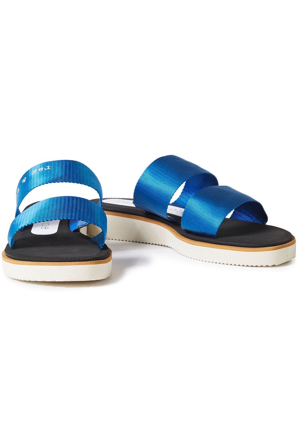 Blue Mila Logo Print Grosgrain Slides Sale Up To 70 Off The Outnet Rag Bone The Outnet