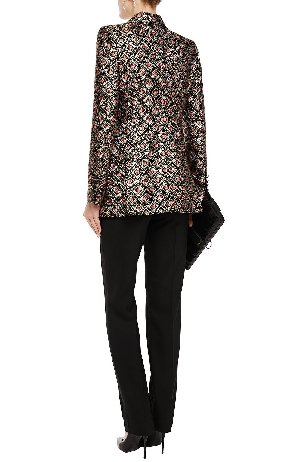 DOLCE&GABBANA Metallic jacquard blazer
