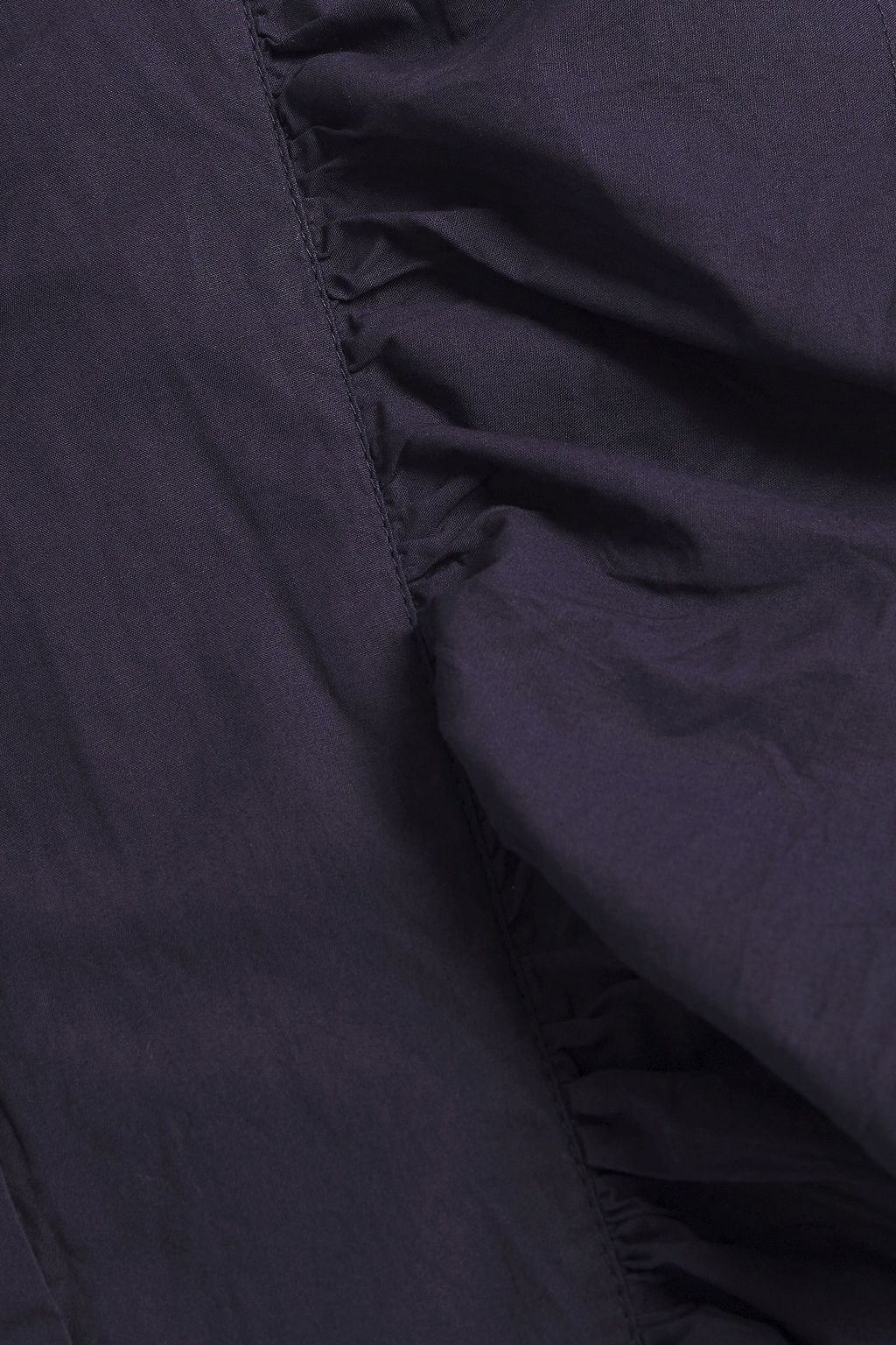 BA&SH Delhi ruffled cotton-poplin shirt
