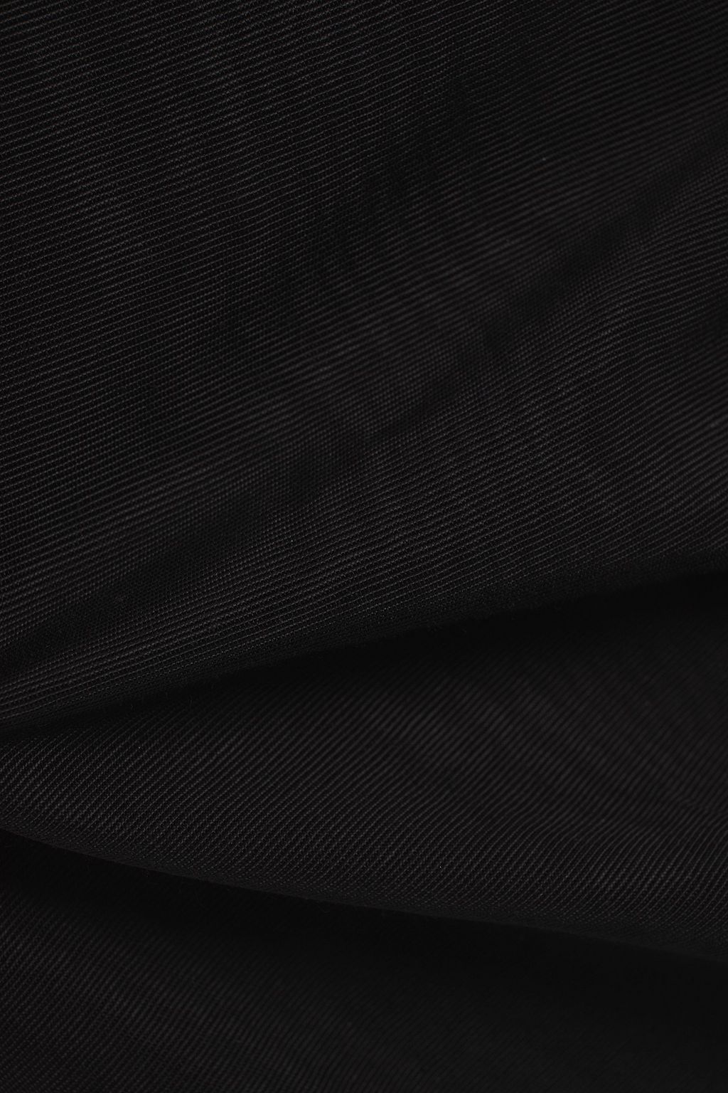 RACIL Cropped moire top