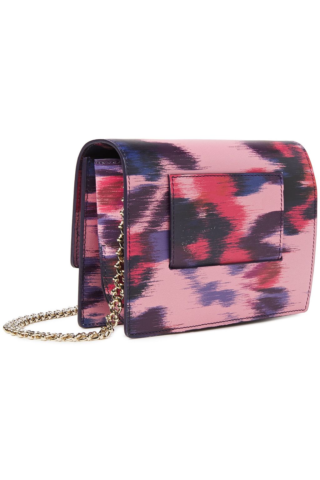 ROGER VIVIER Printed leather shoulder bag