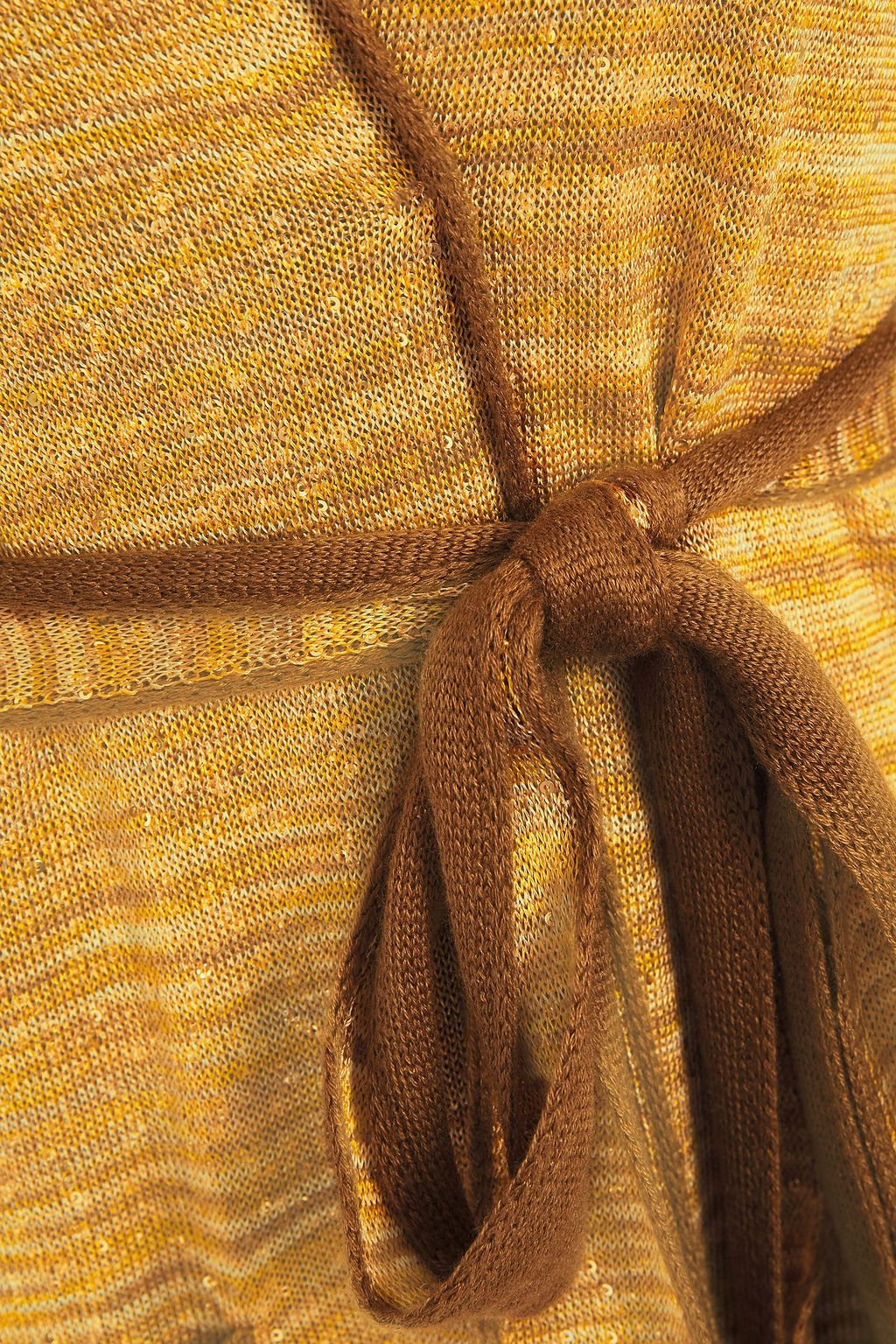 MISSONI Sequin-embellished crochet-knit cardigan