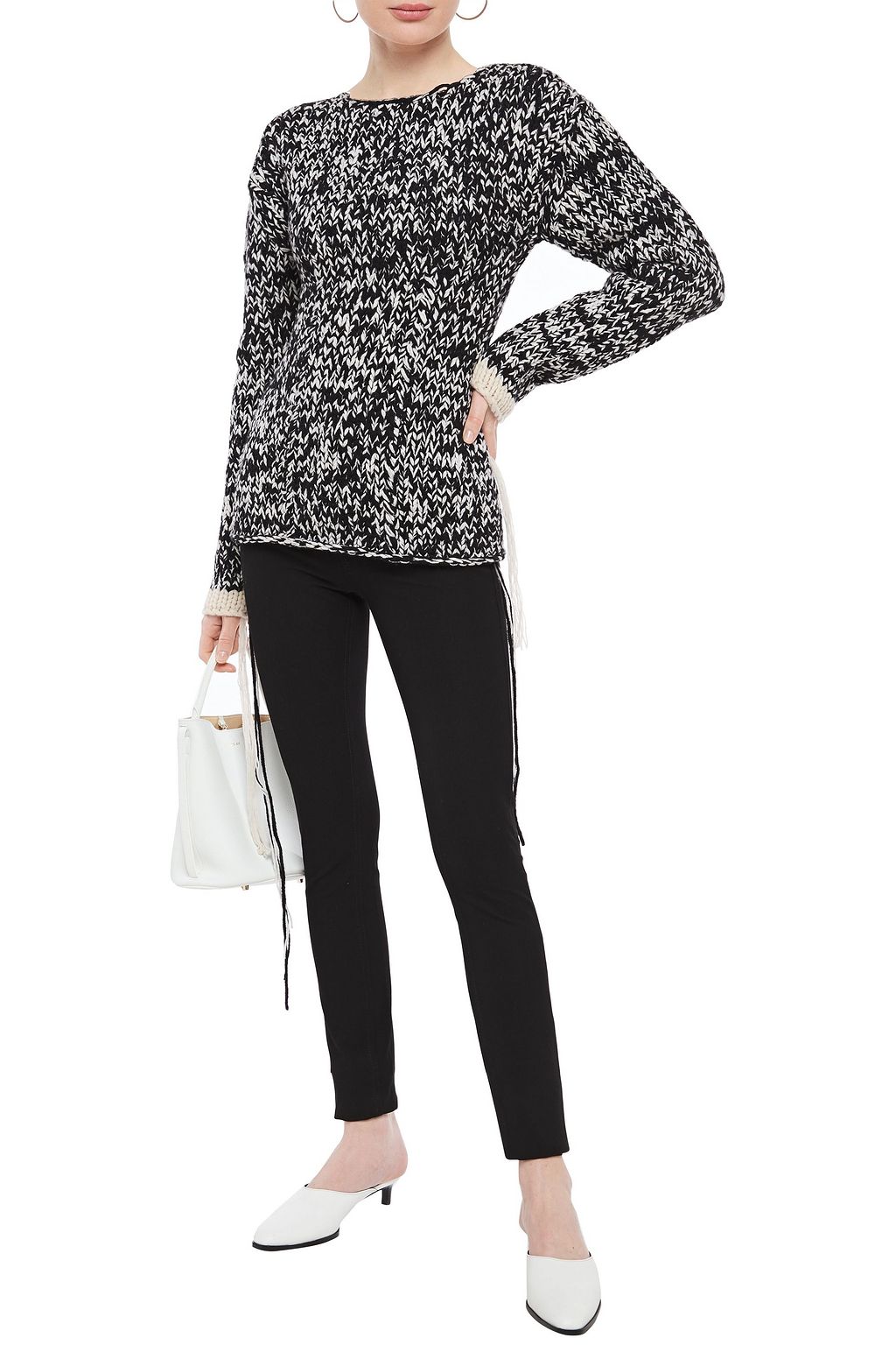 JOSEPH Mélange wool-blend sweater