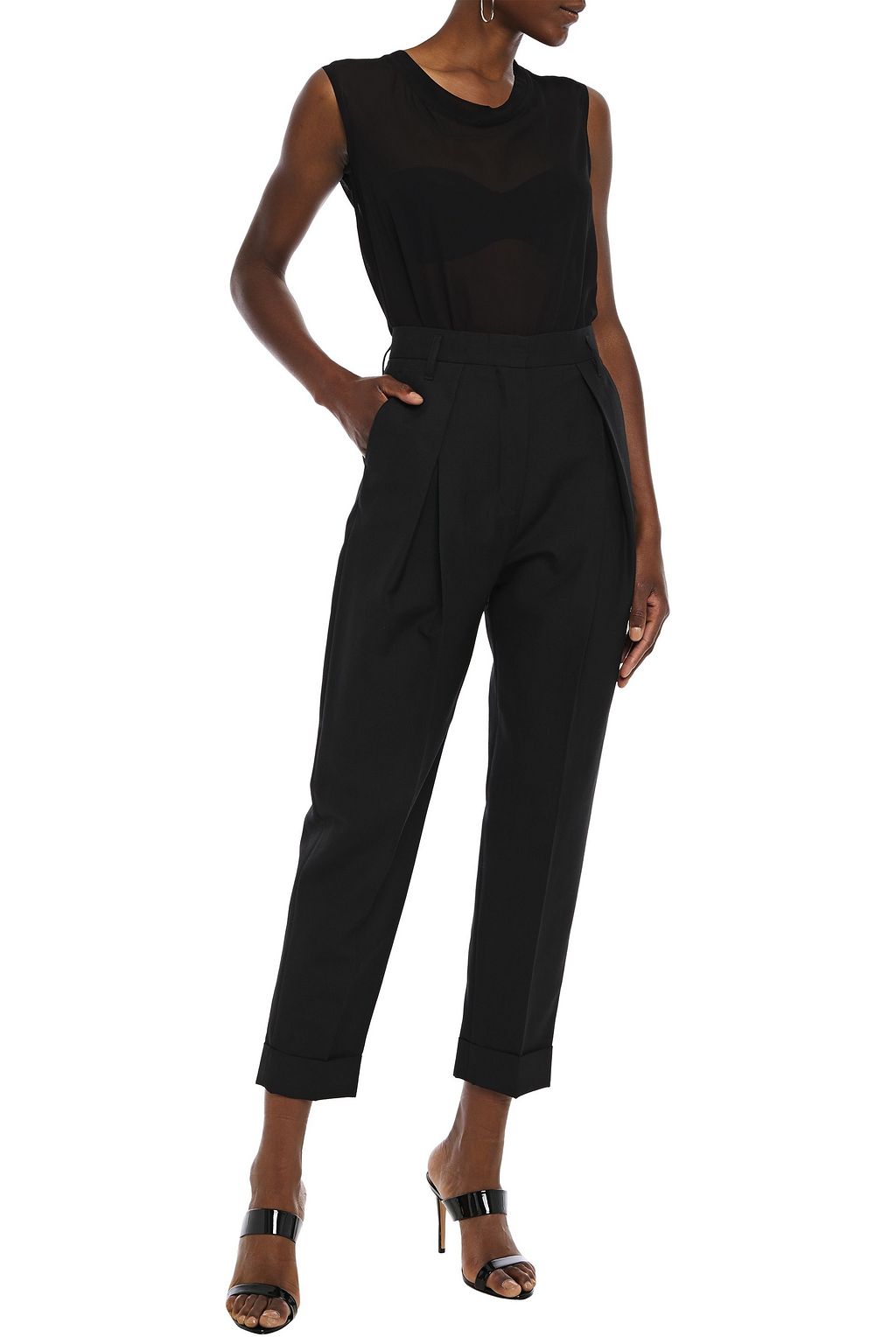 ANN DEMEULEMEESTER Georgette top