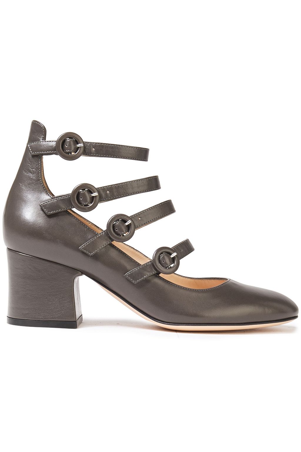 leather mary jane pumps