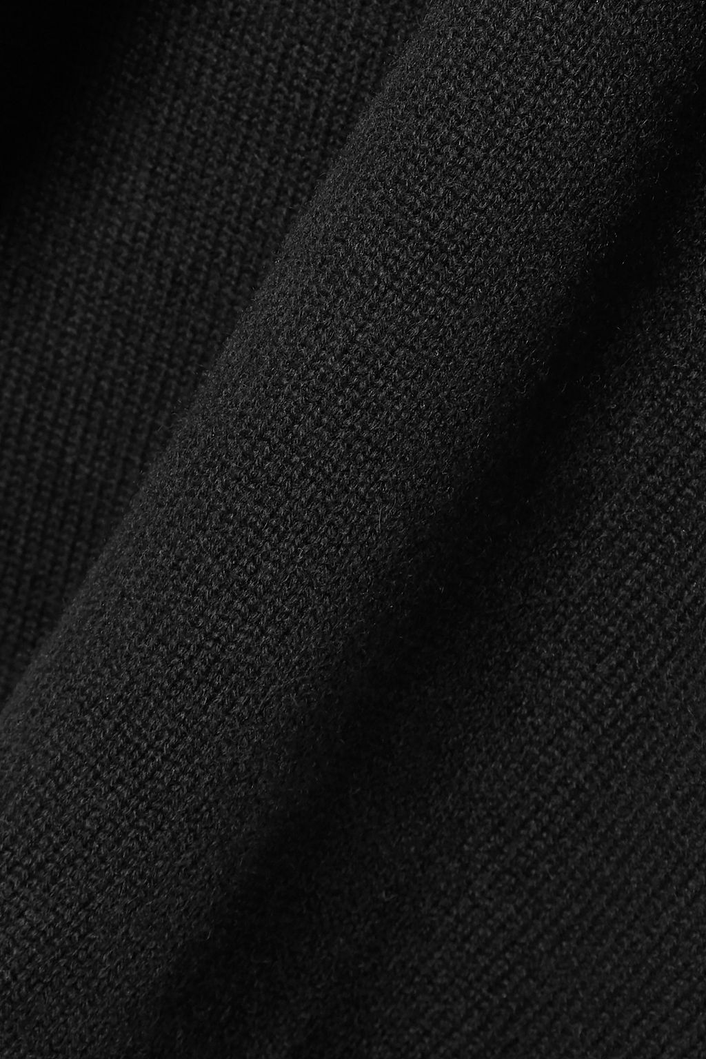 MICHAEL KORS COLLECTION Ruched mélange cashmere sweater