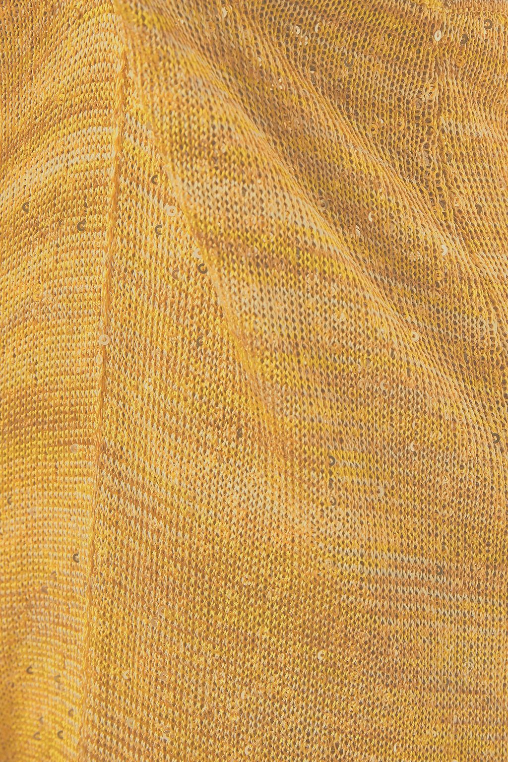 MISSONI Sequin-embellished crochet-knit wide-leg pants