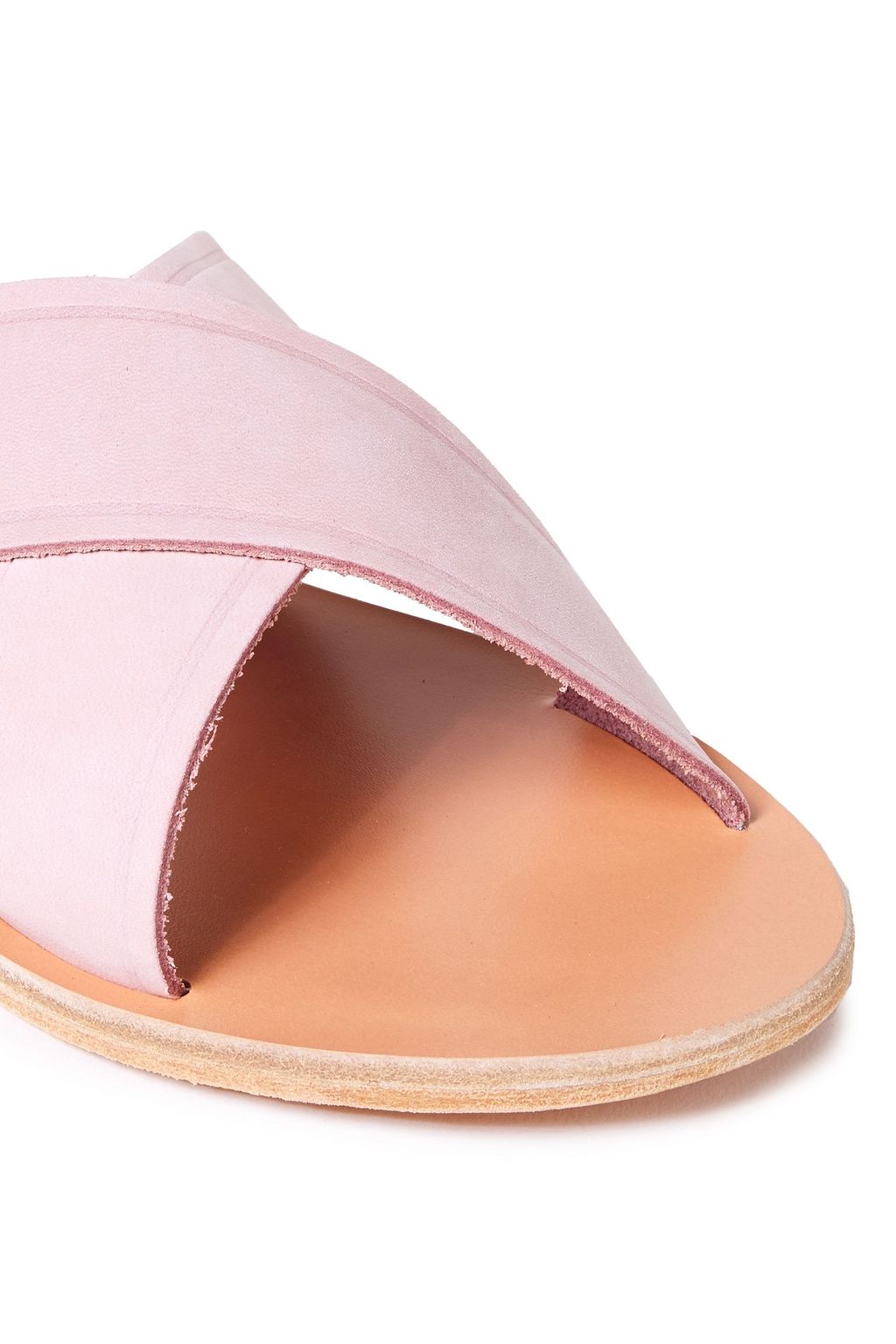 ANCIENT GREEK SANDALS Thais nubuck slides