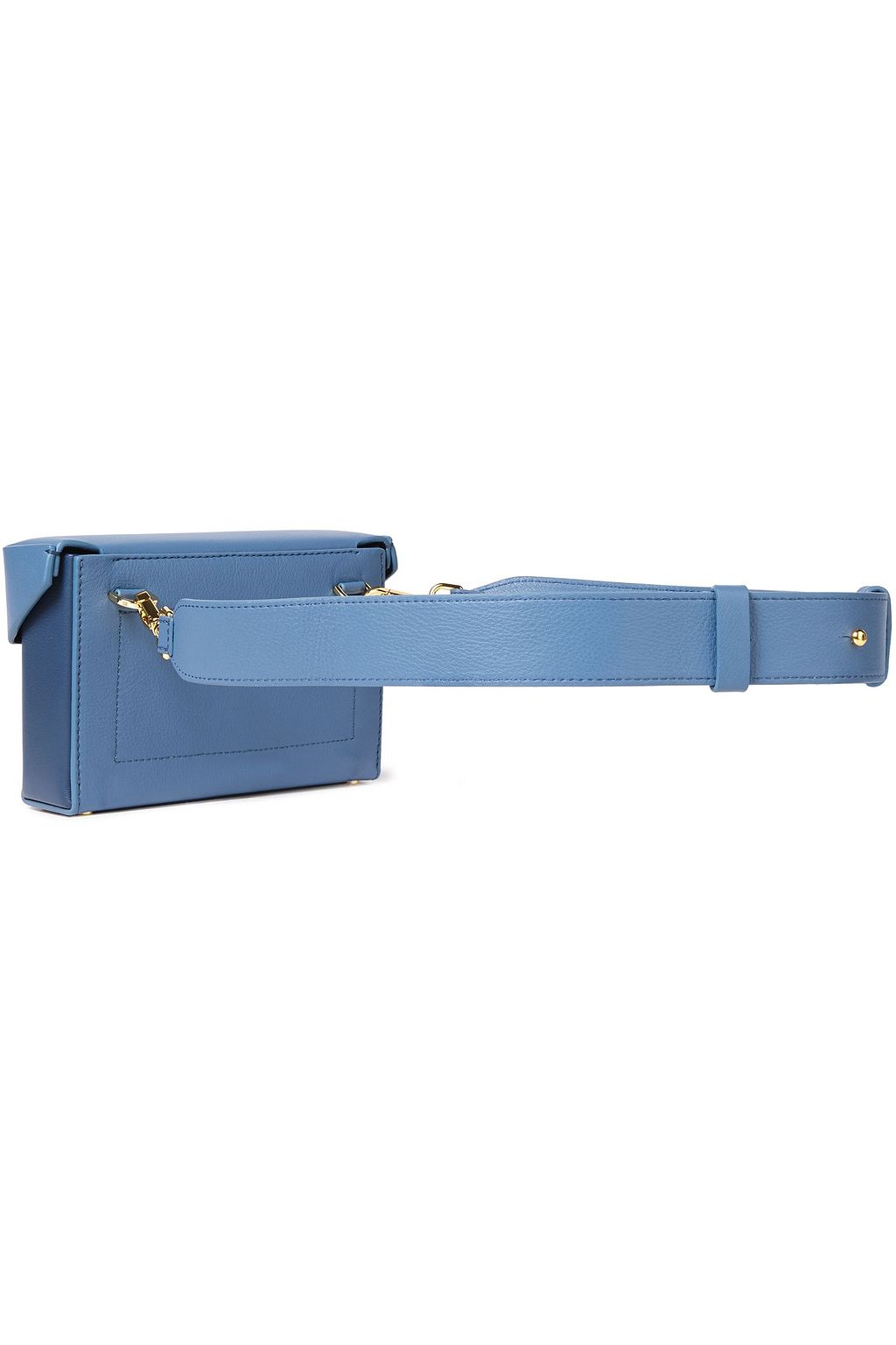 YUZEFI Lola color-block textured-leather belt bag