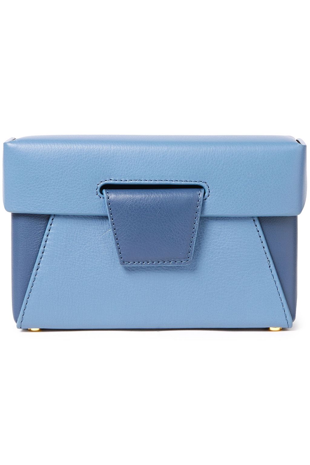 YUZEFI Lola color-block textured-leather belt bag