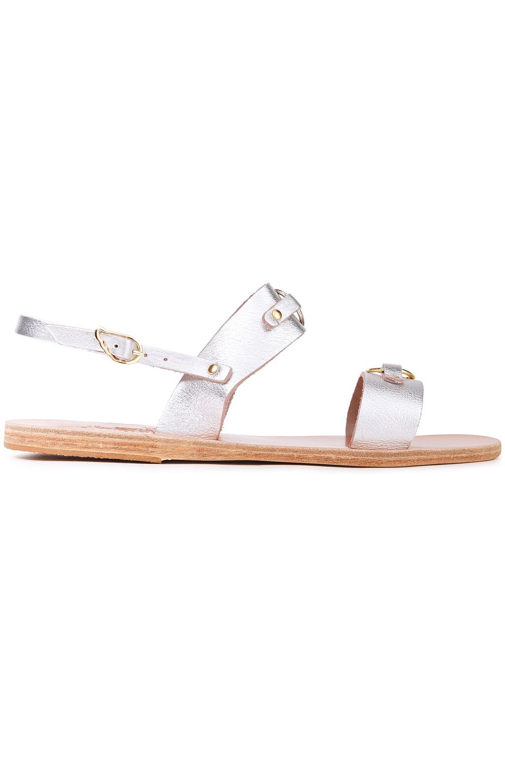 simple silver sandals