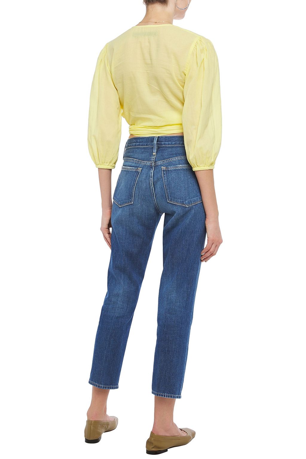 FRAME Le Nouveau mid-rise straight-leg jeans