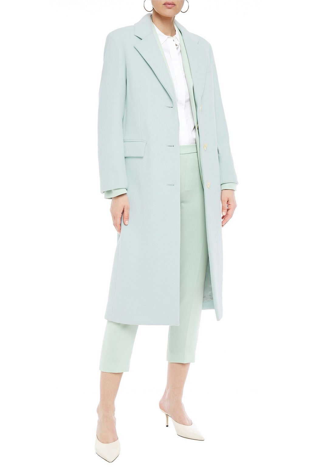 JOSEPH Wool and cashmere-blend felt coat