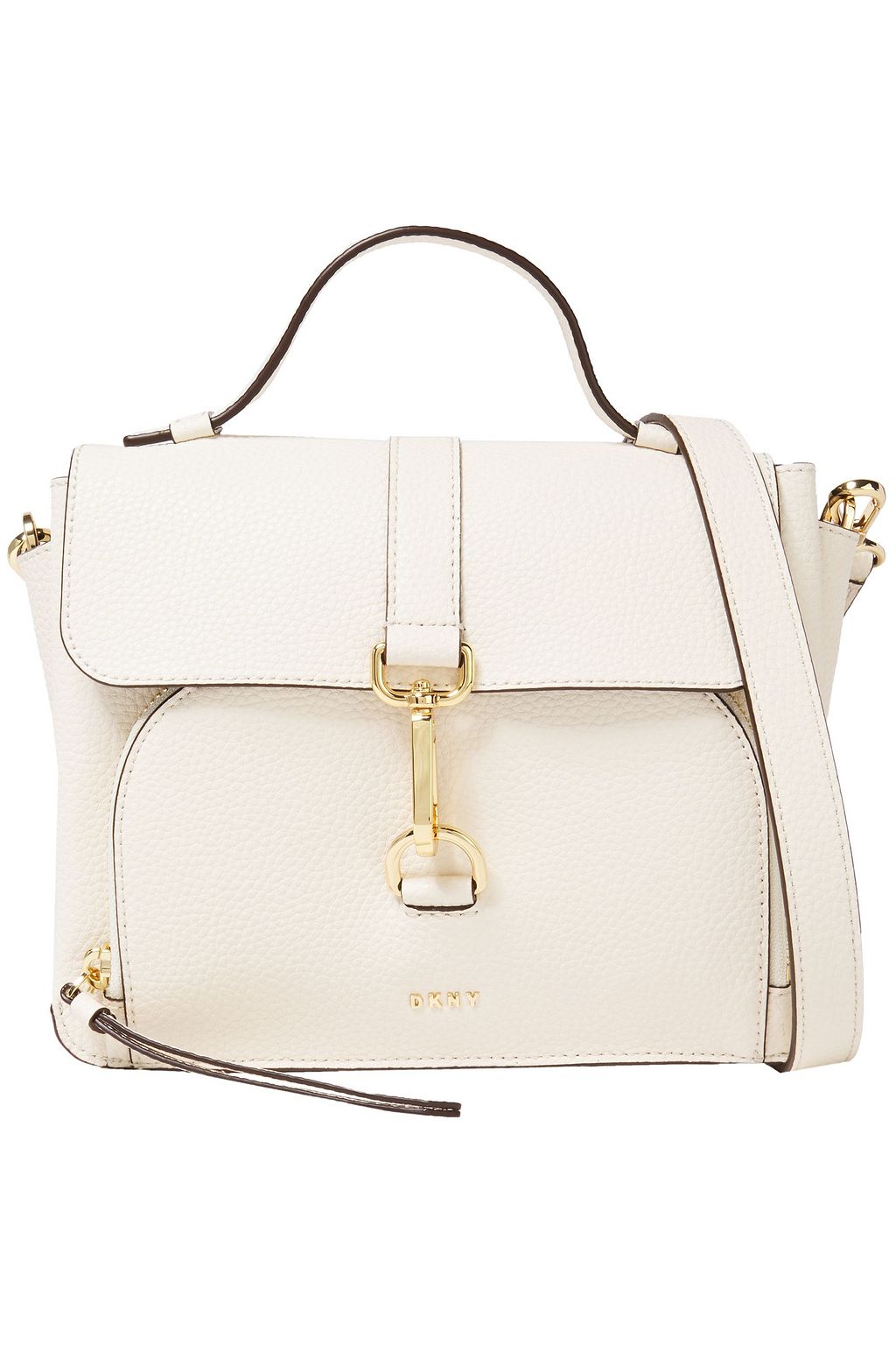 dkny pebbled leather bag