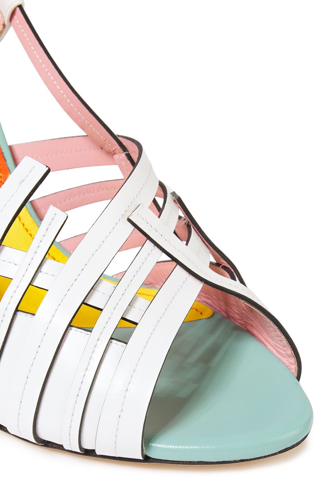 PUCCI Leather slingback sandals
