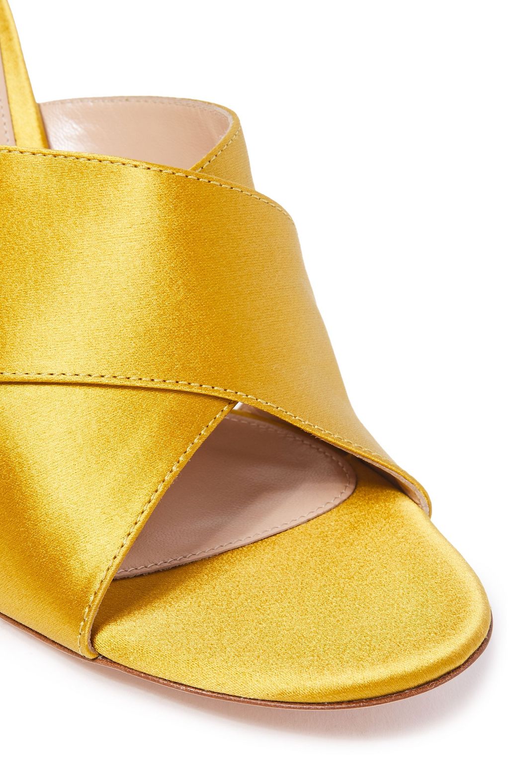 GIANVITO ROSSI Satin mules