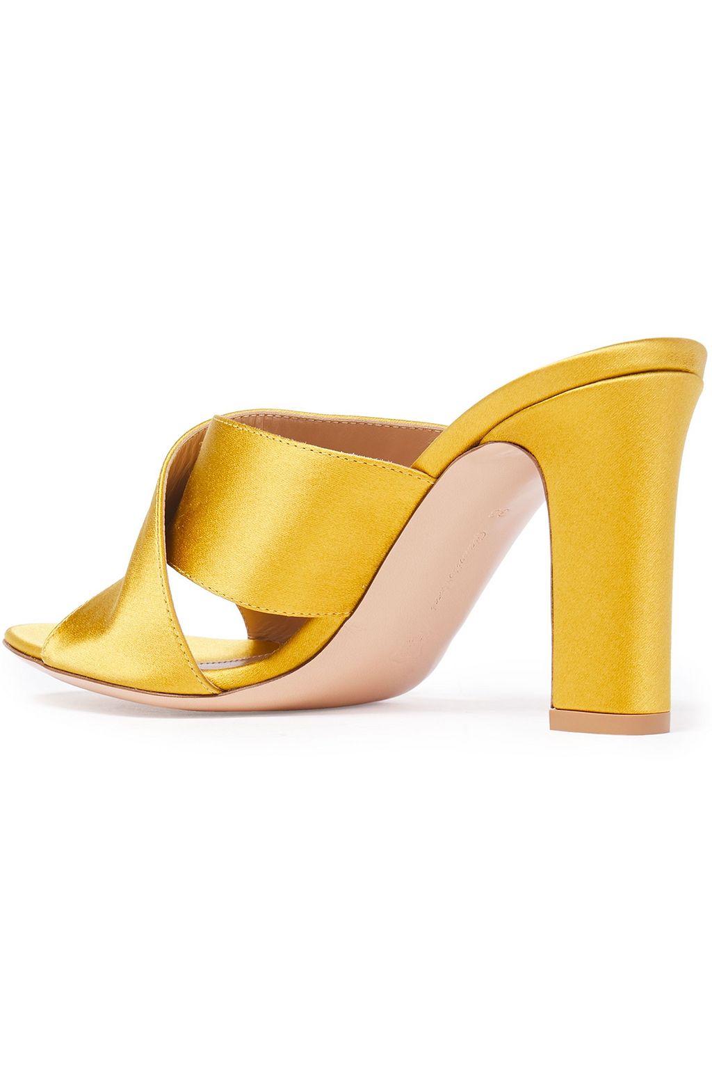 GIANVITO ROSSI Satin mules
