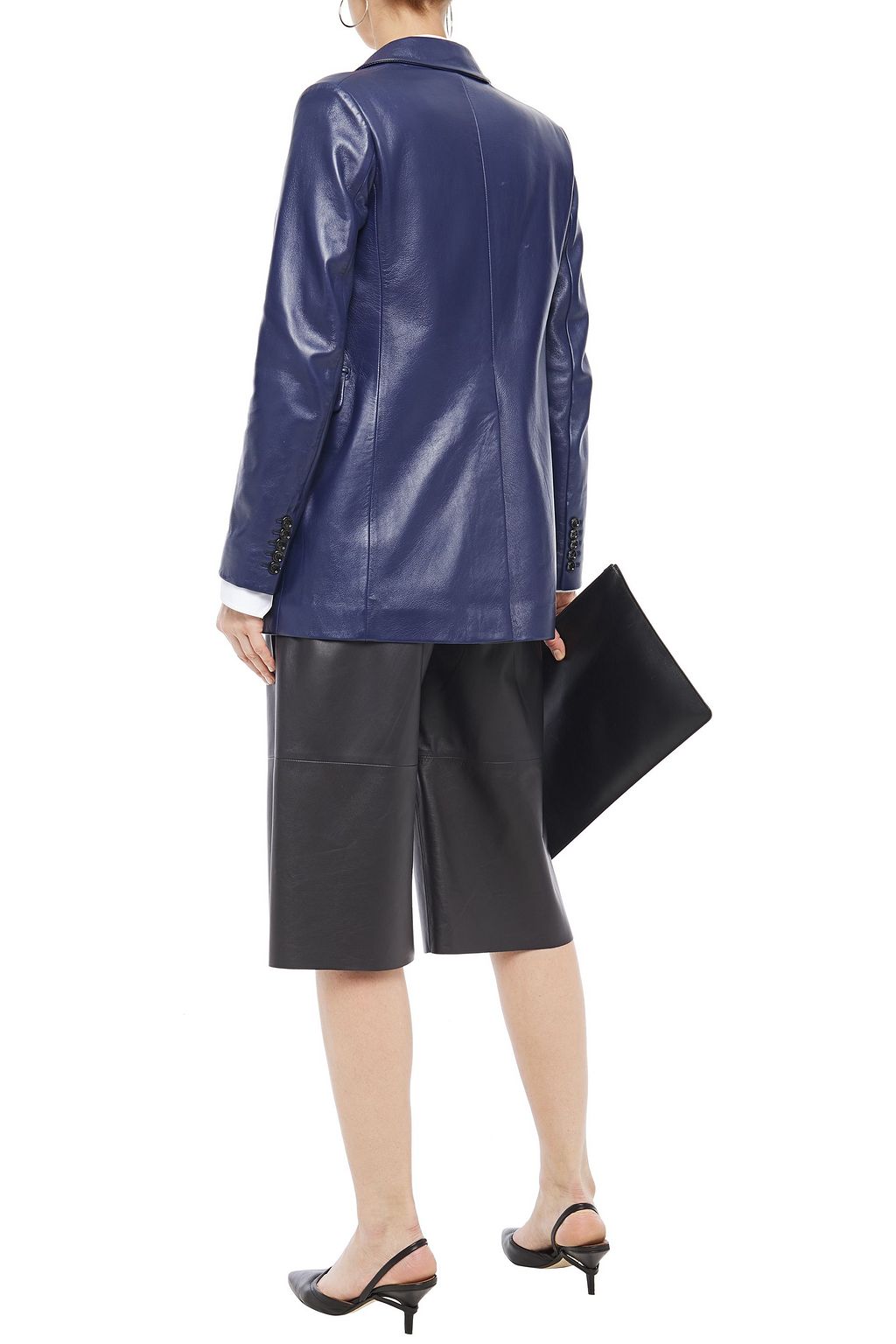 JOSEPH Lorenzo leather blazer