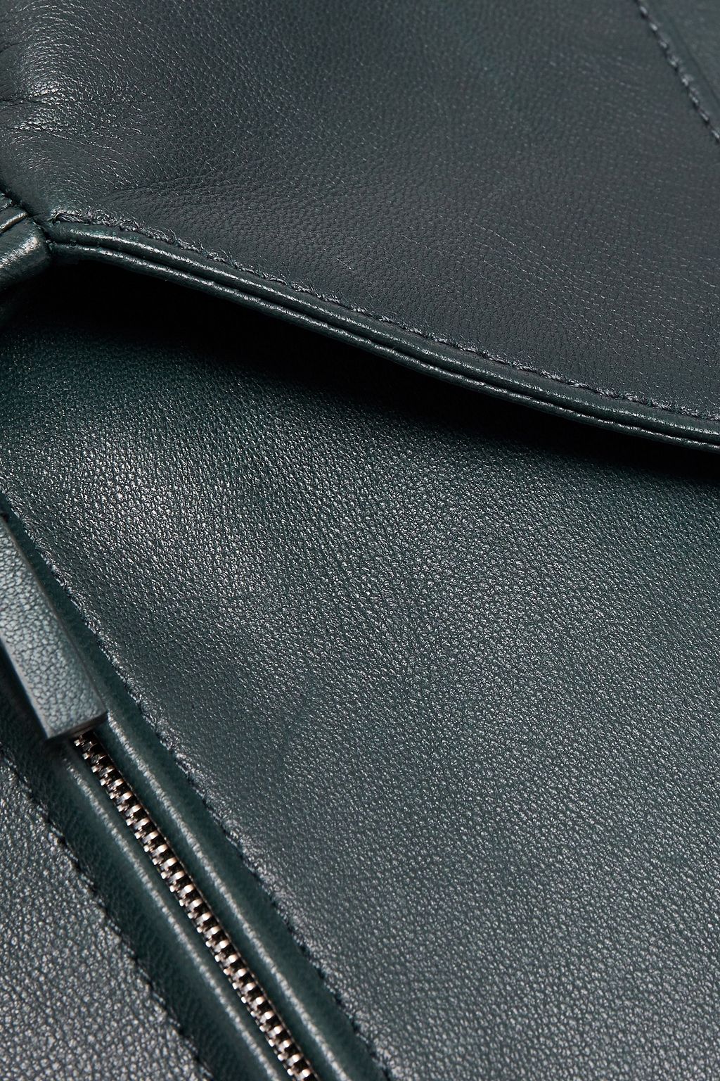 THE ROW Zarla leather bomber jacket