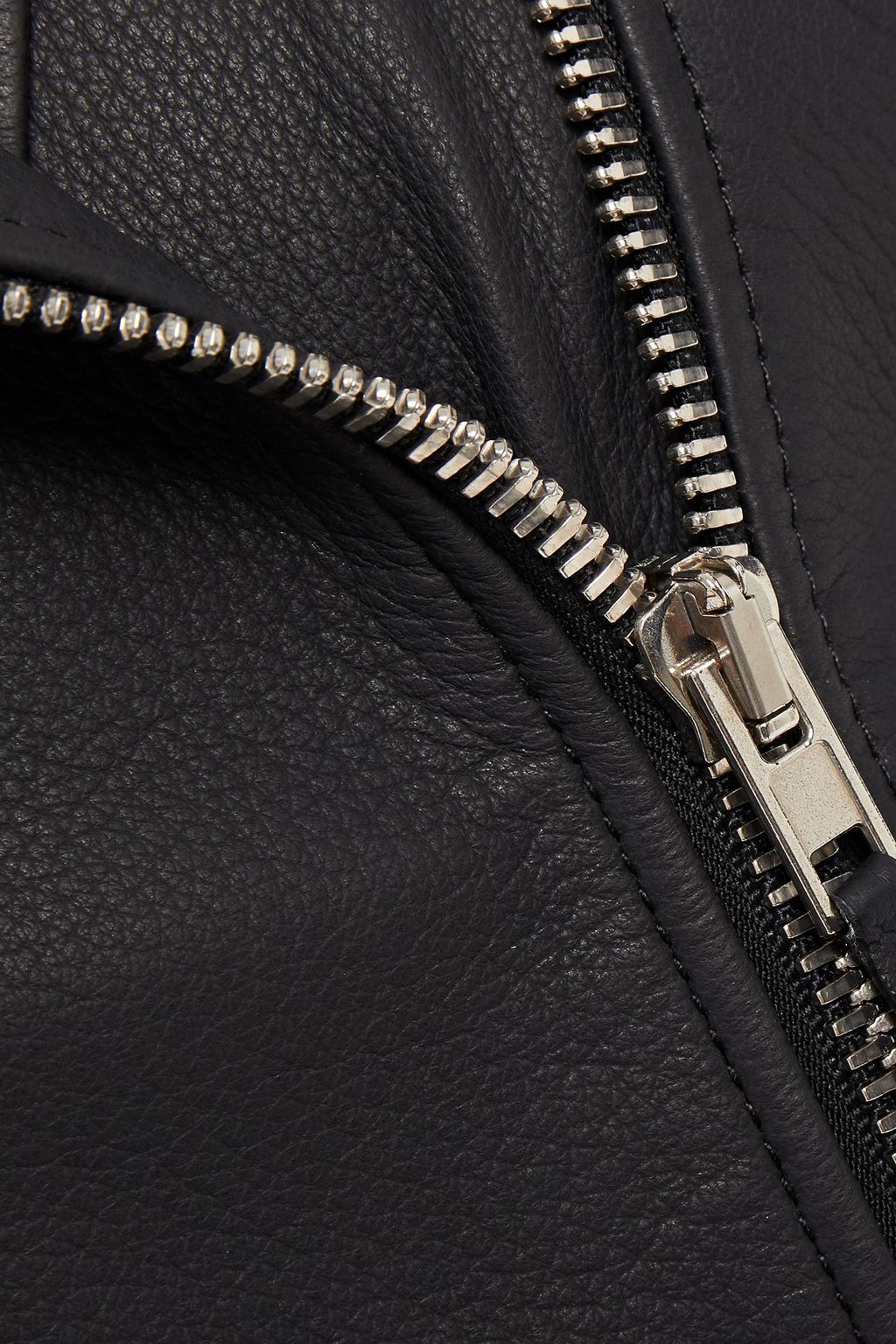 JOSEPH Alto cropped leather biker jacket