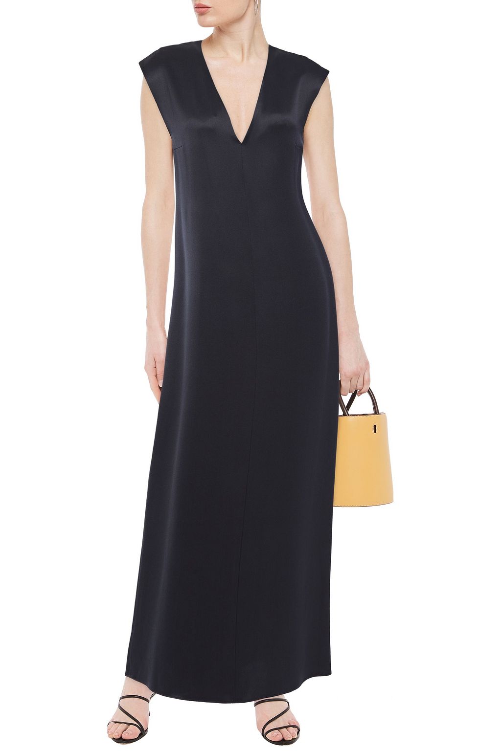 JOSEPH Silk-satin maxi dress