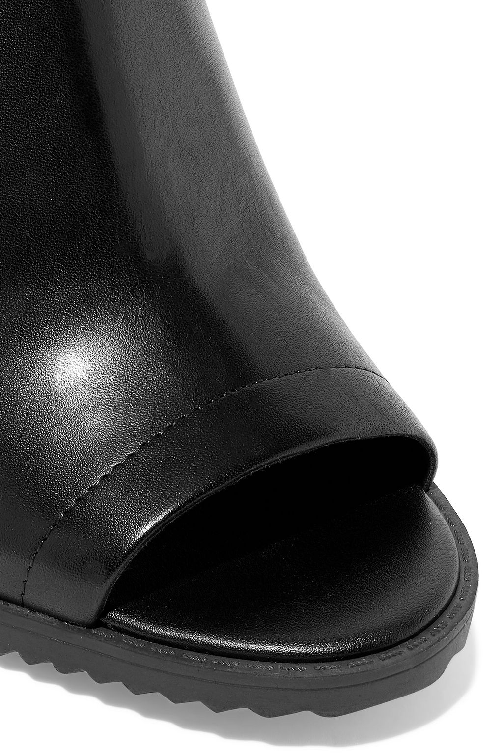 DKNY Brin leather slingback sandals