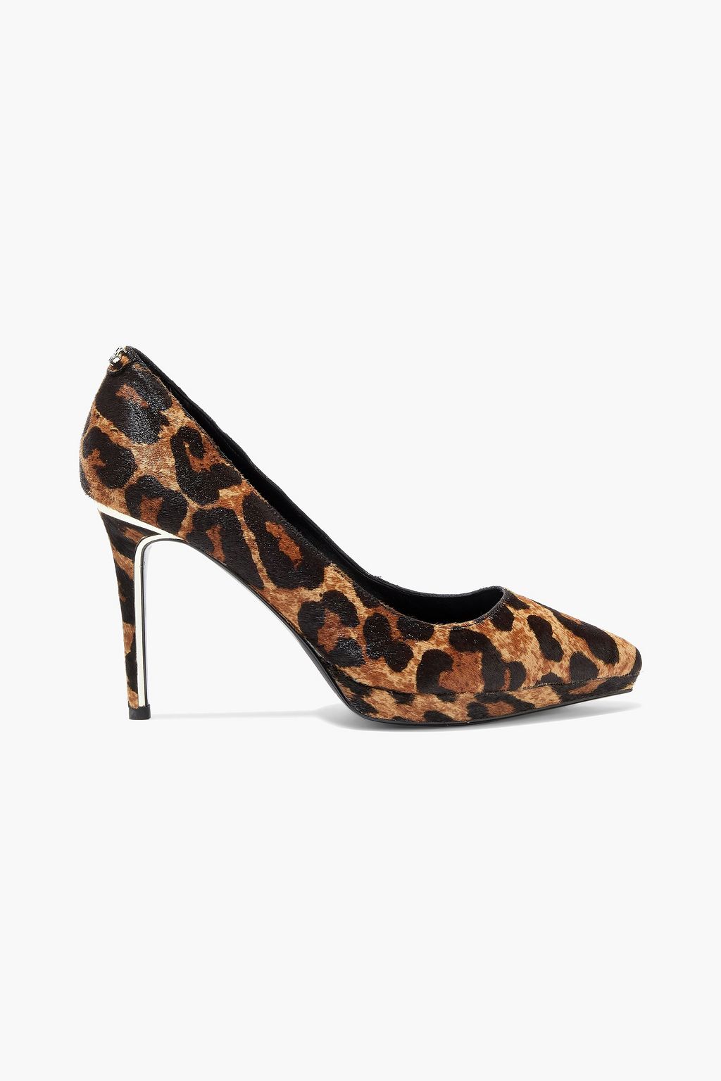leopard platform pumps